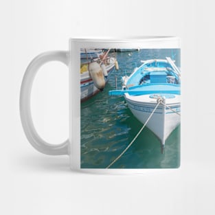 Tethered boat. Mug